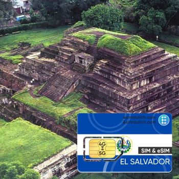 Sim Du Lịch El Salvador 15 Ngày Tốc Độ Cao